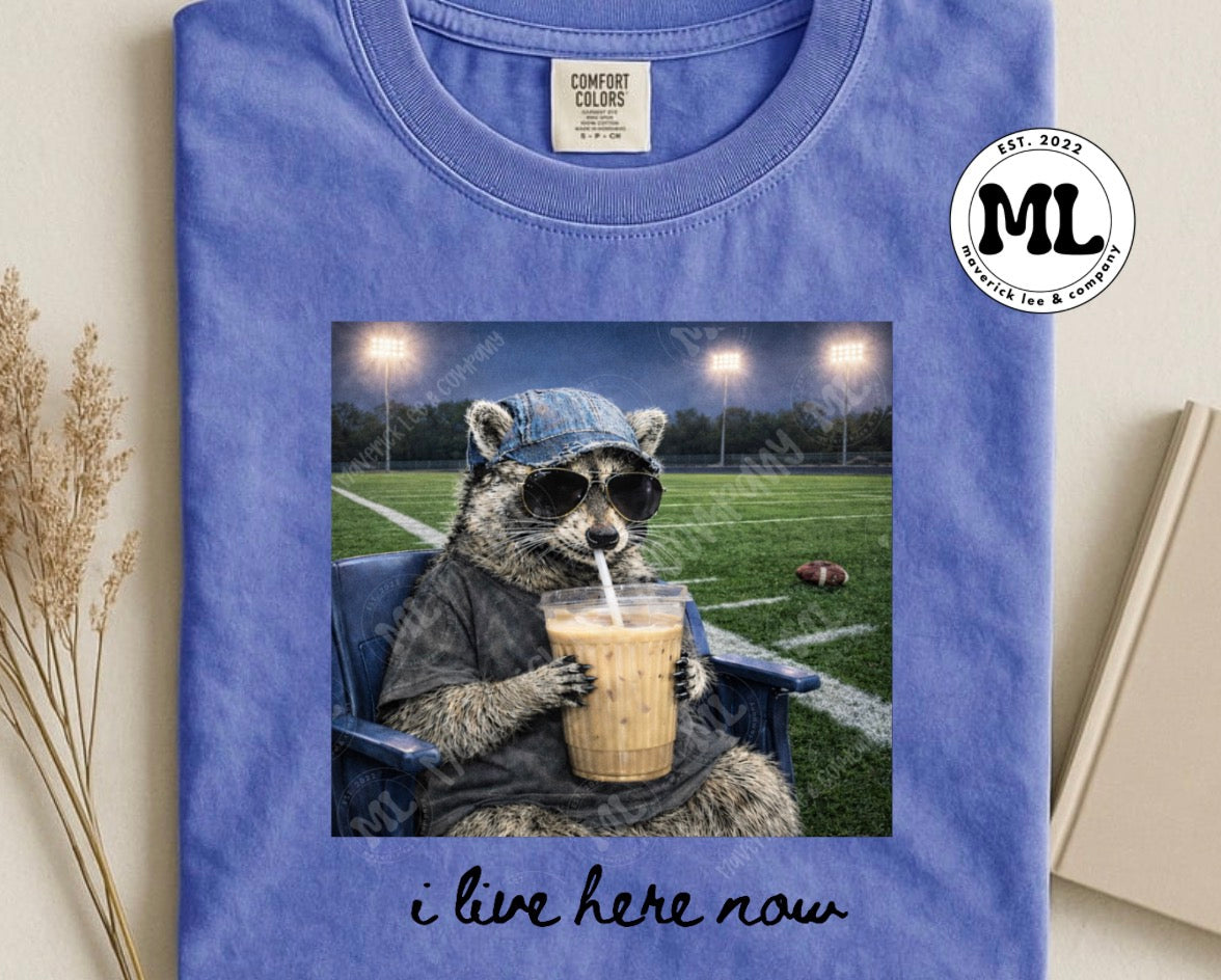 I live here now – football