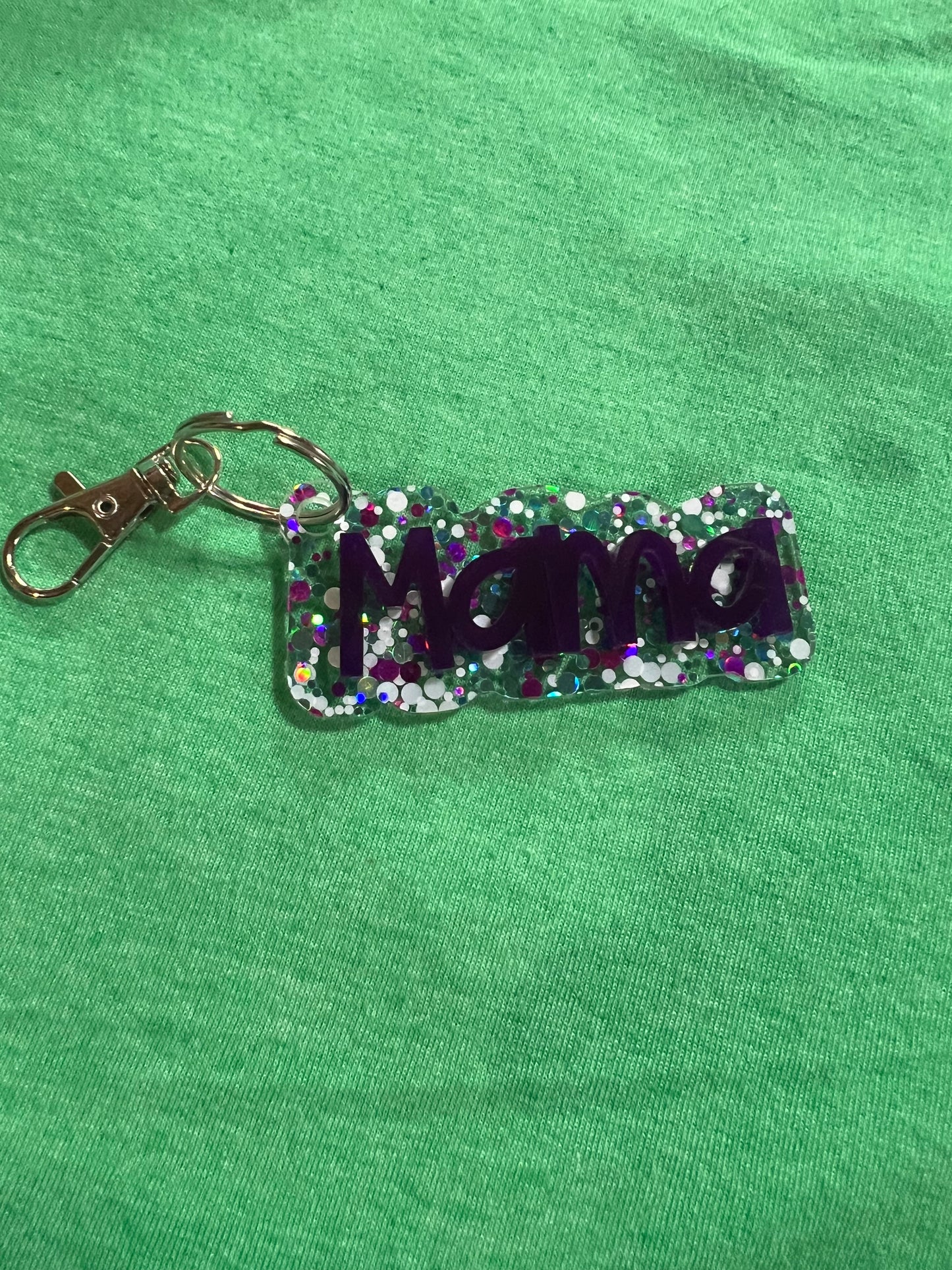 In stock mama key chain