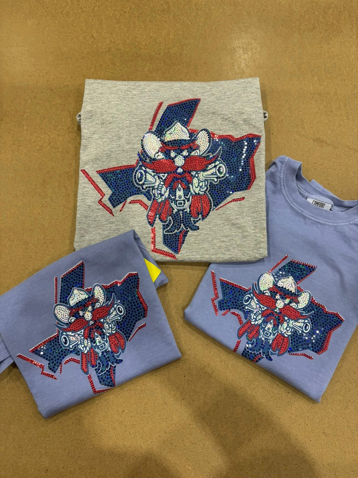 Custom Spangle Mascot or Logo