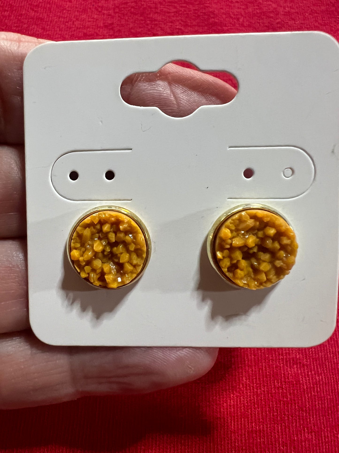 In stock earrings 12mm