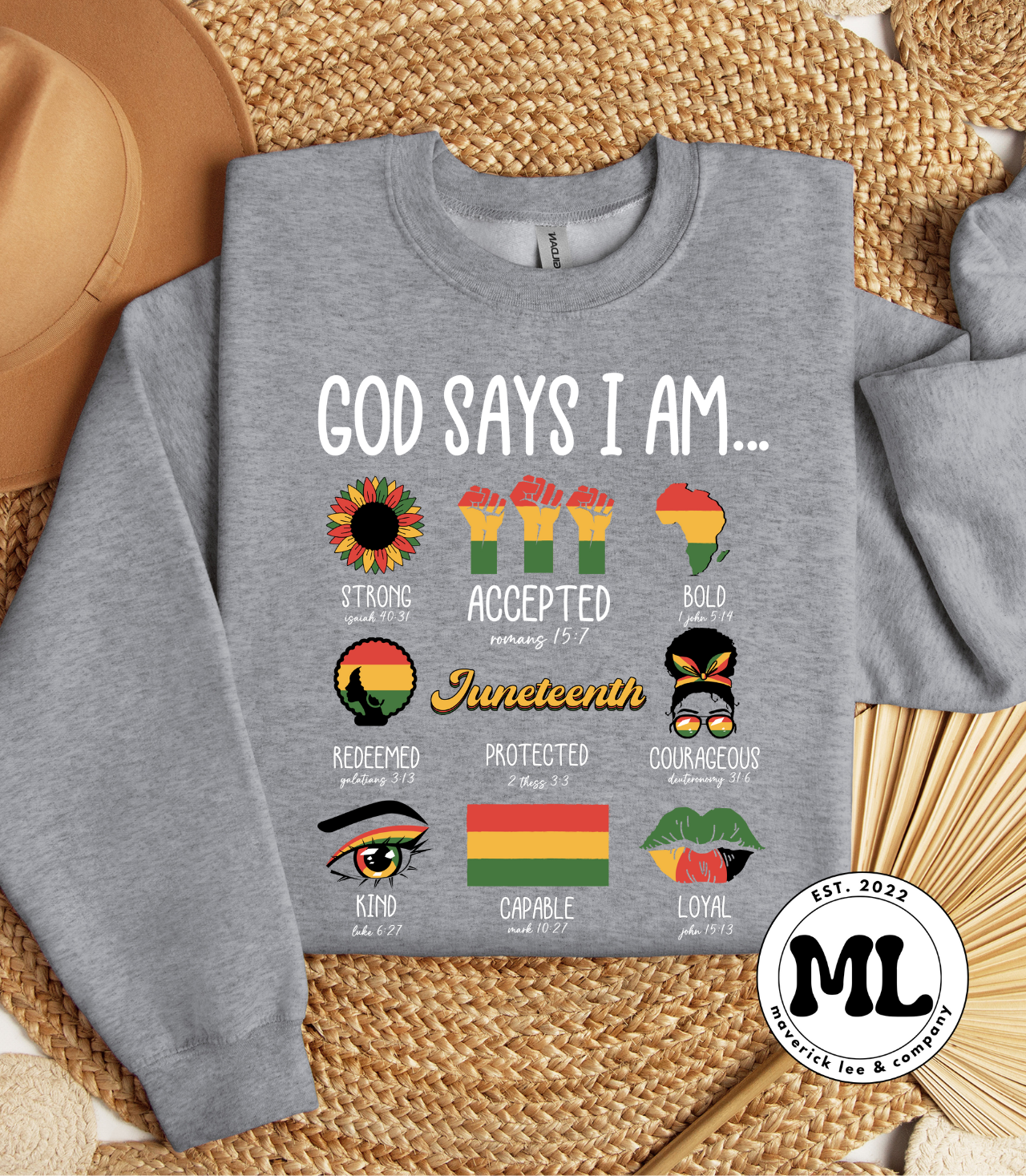Juneteenth god says I am