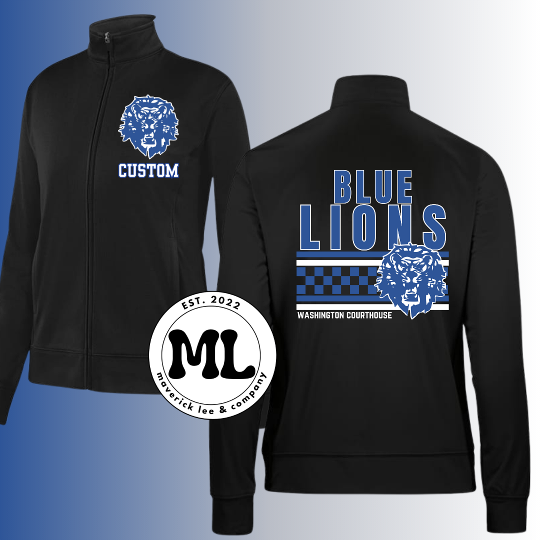 Washington blue lions jacket