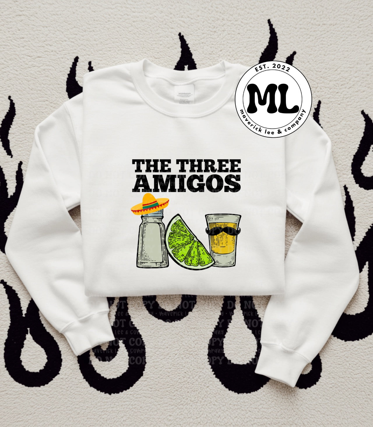 The three amigos – black