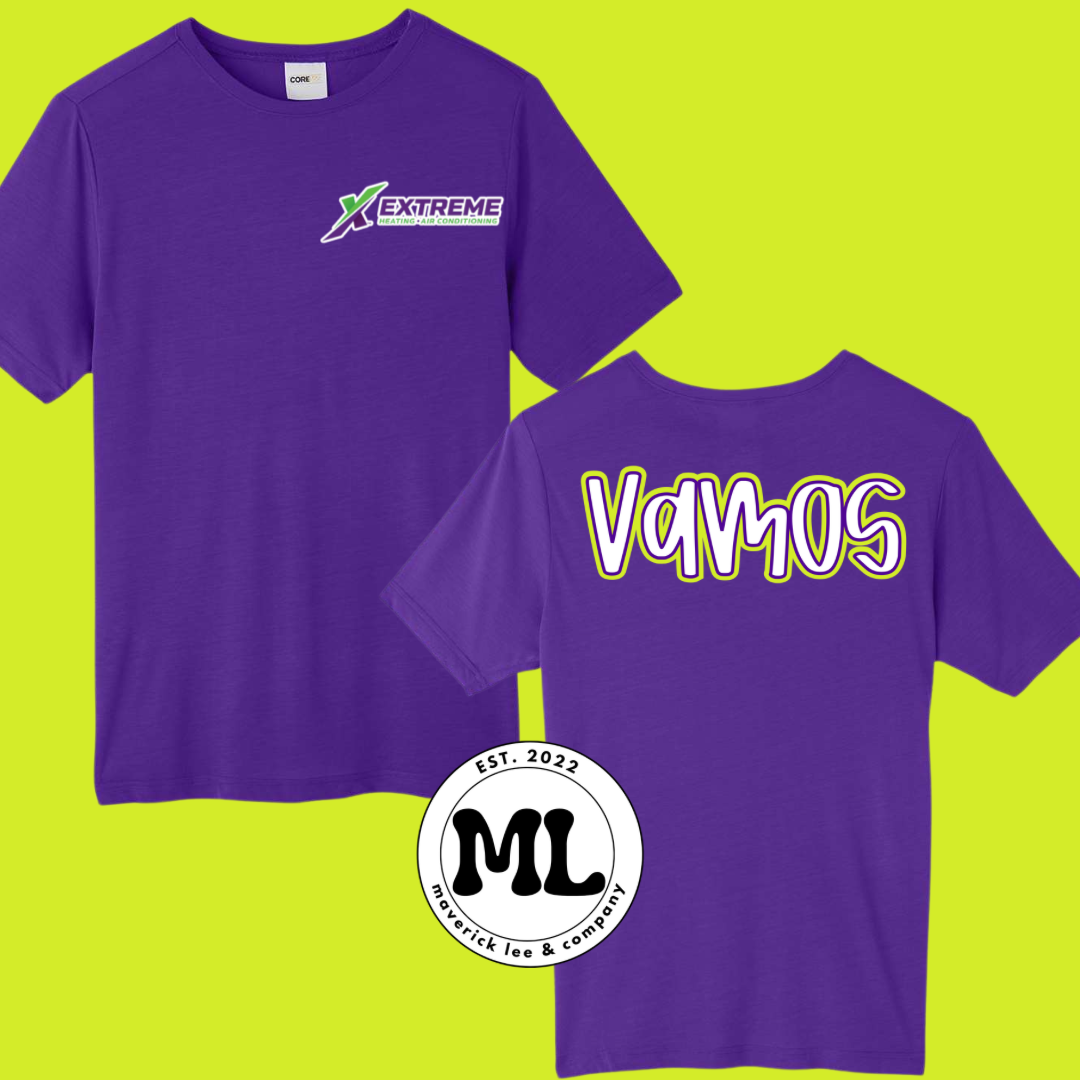 ChromaSoft Performance style tee - pocket logo with optional name
