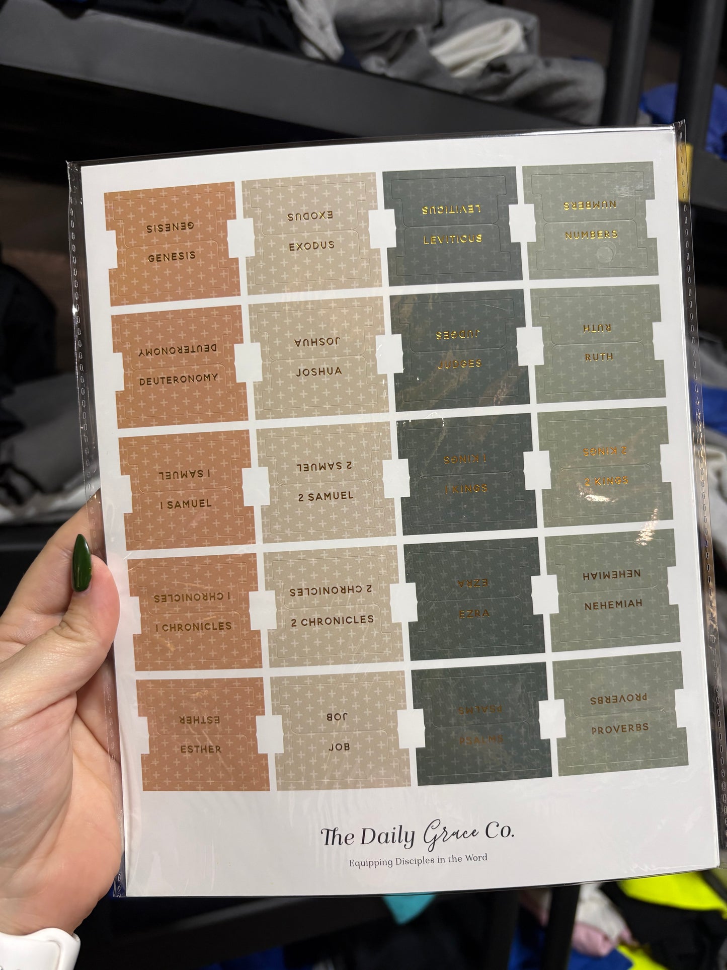 Bible tabs - in stocks