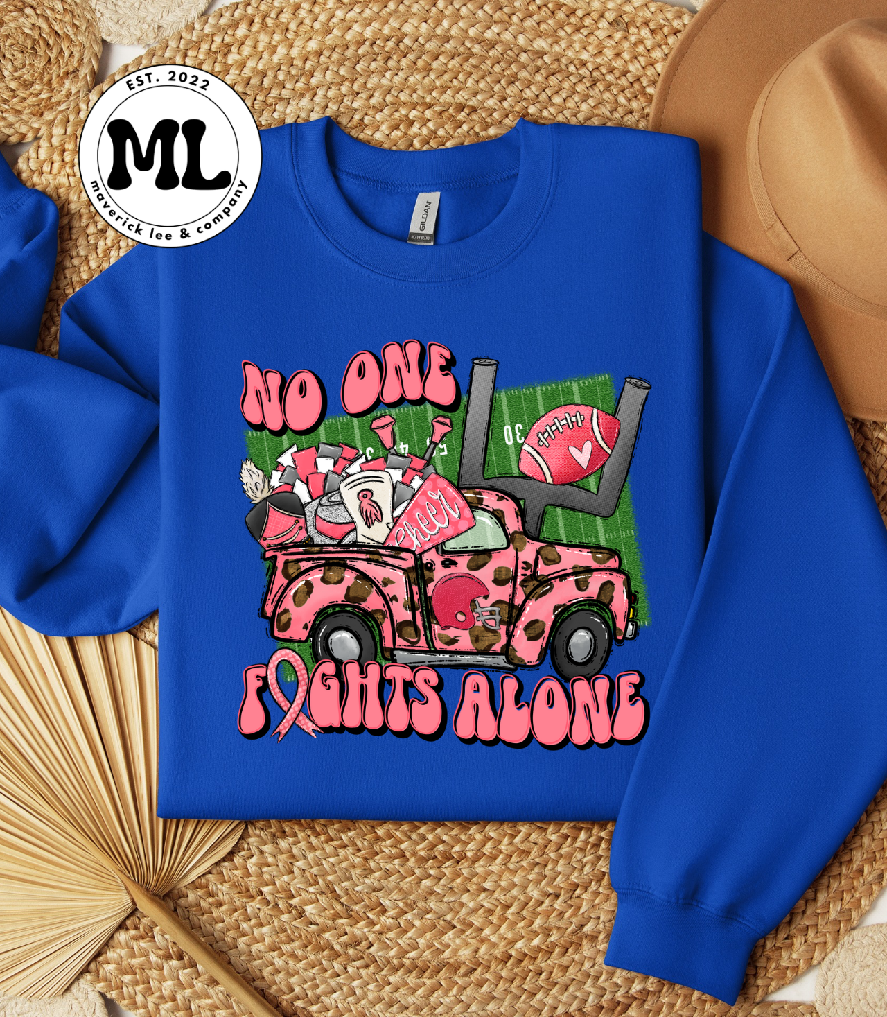 No one fights alone - breast cancer