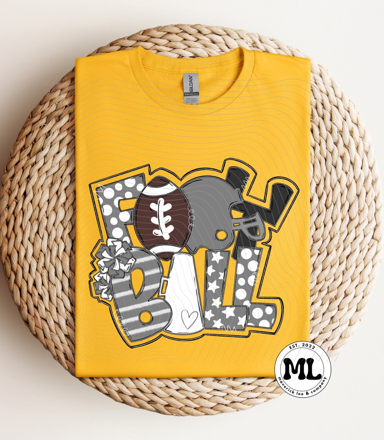 Grey football stars