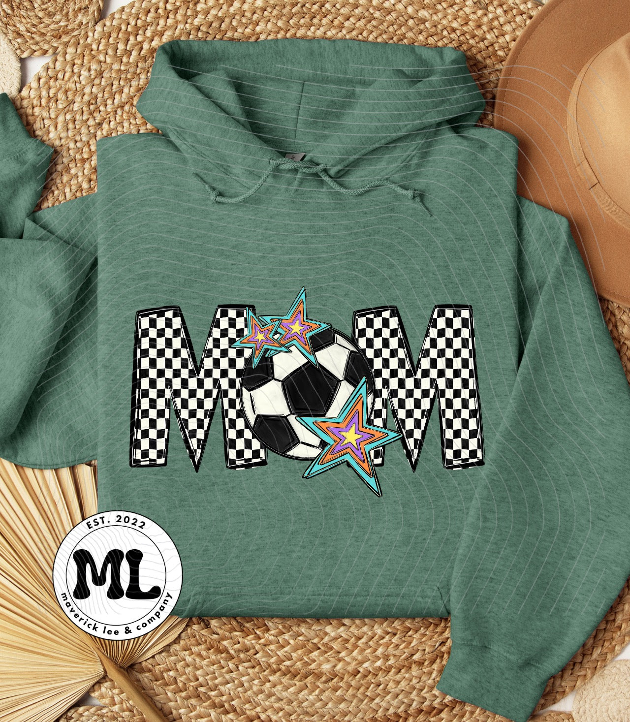 Checkered soccer mom