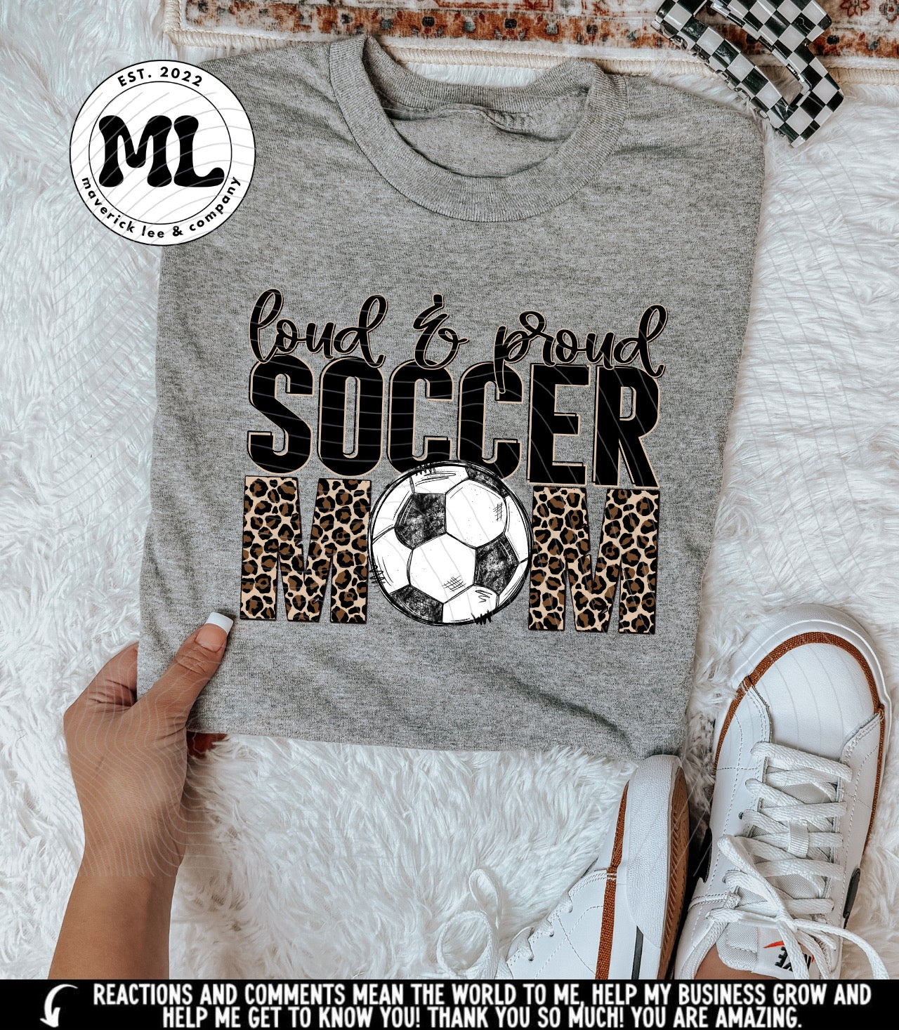 Loud and proud soccer mom cheetah