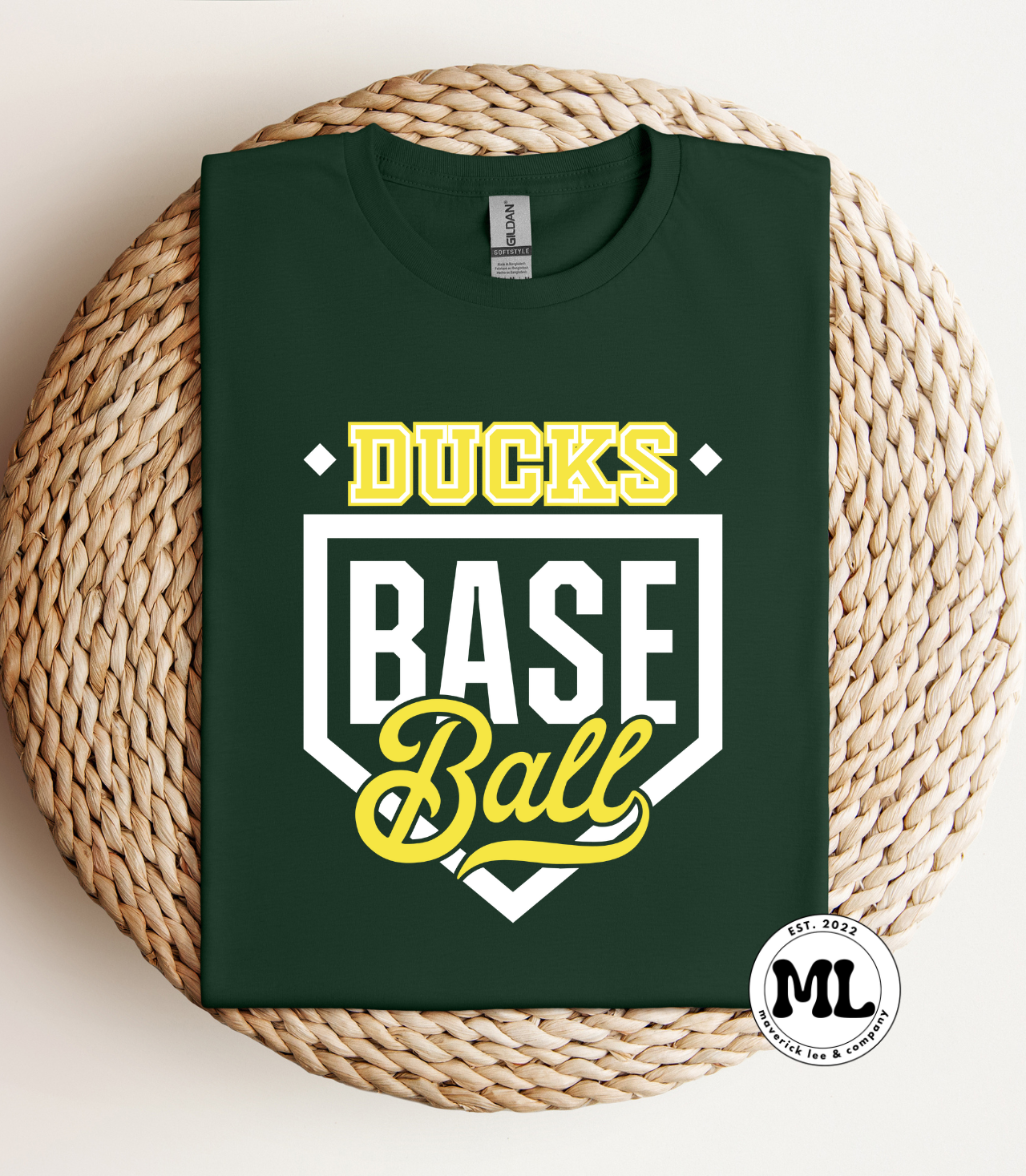 Dayton ducks home plate