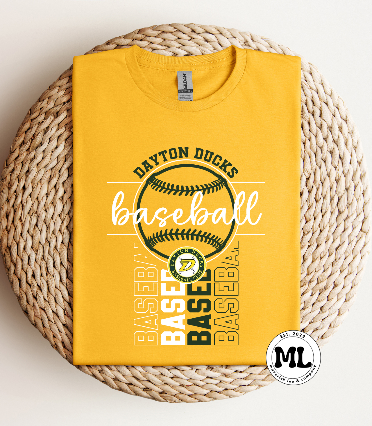 Dayton ducks multi baseball
