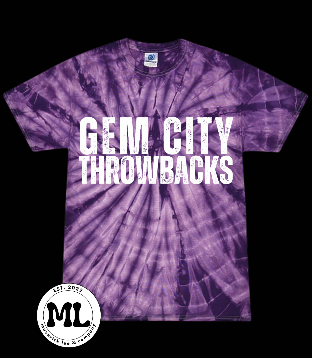 Gem City throwbacks white distressed