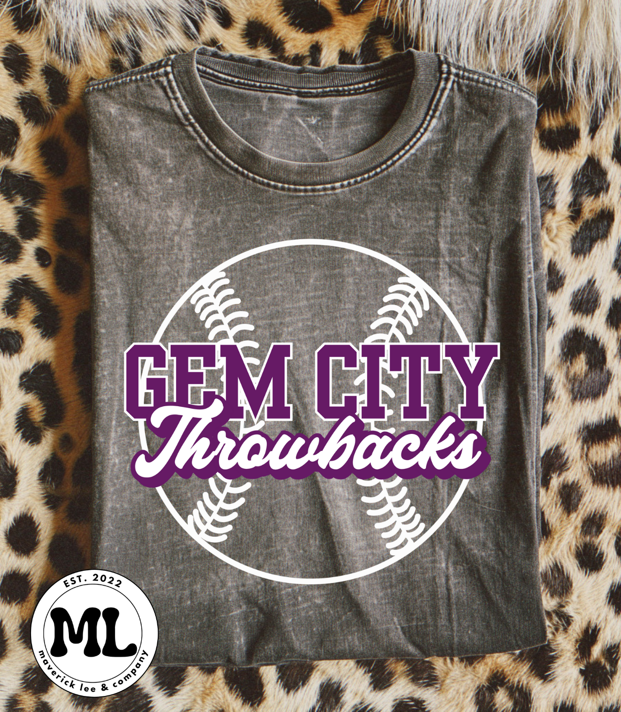 Gem City throwbacks white baseball