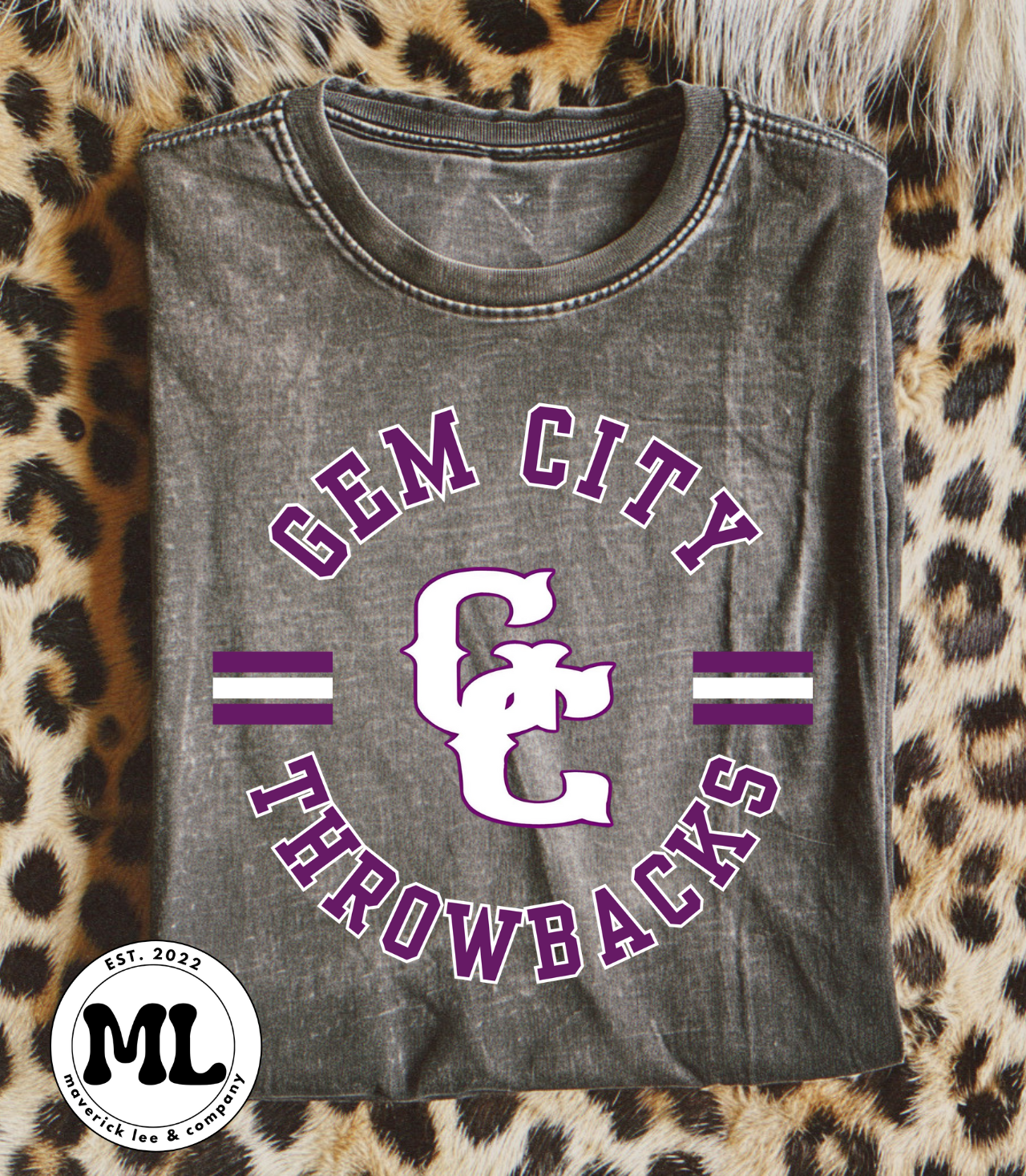 Gem City throwbacks circle + lines