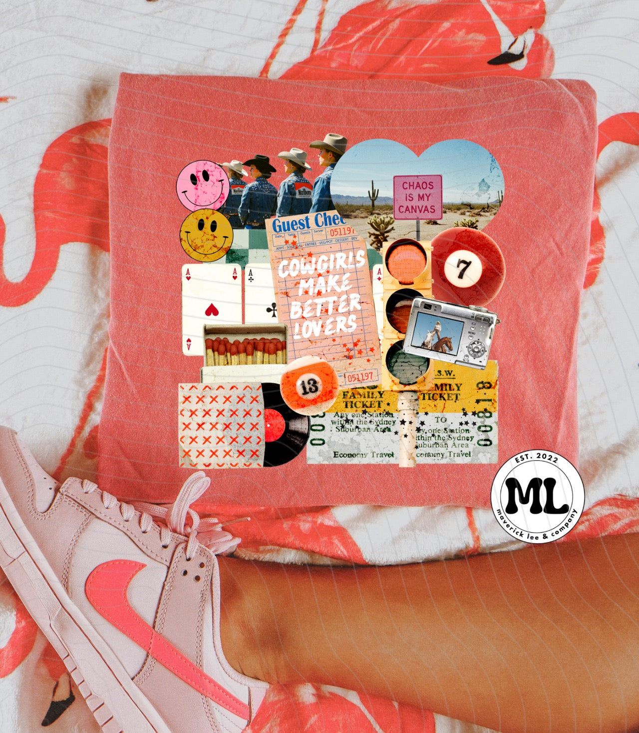 Cowgirls collage