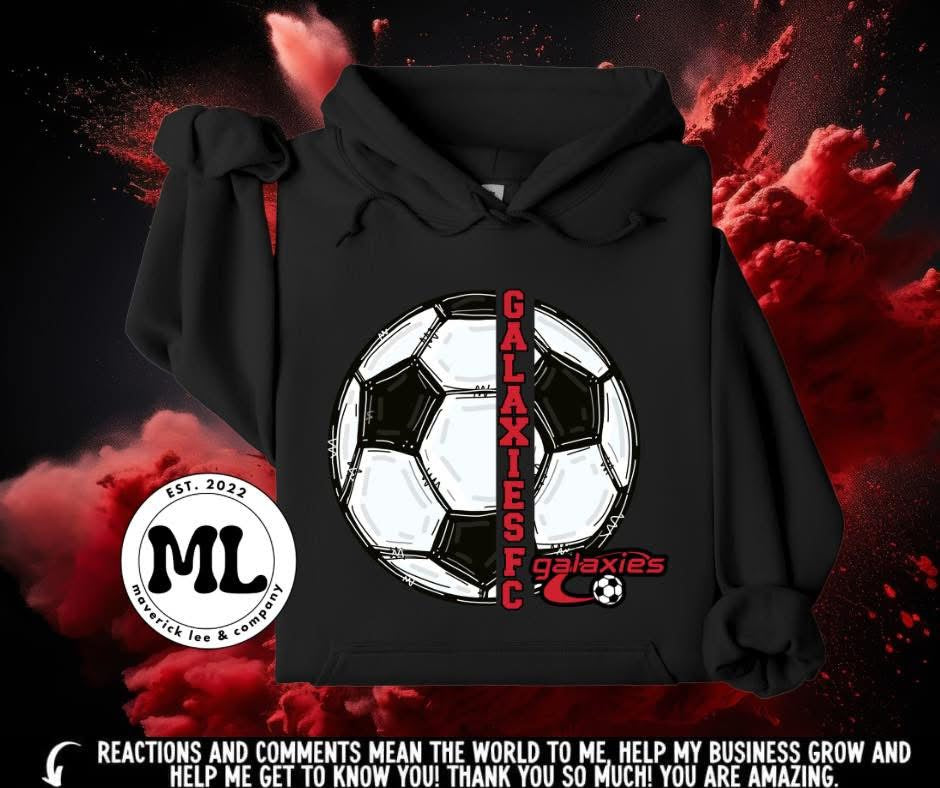 Ohio Galaxies split soccer ball