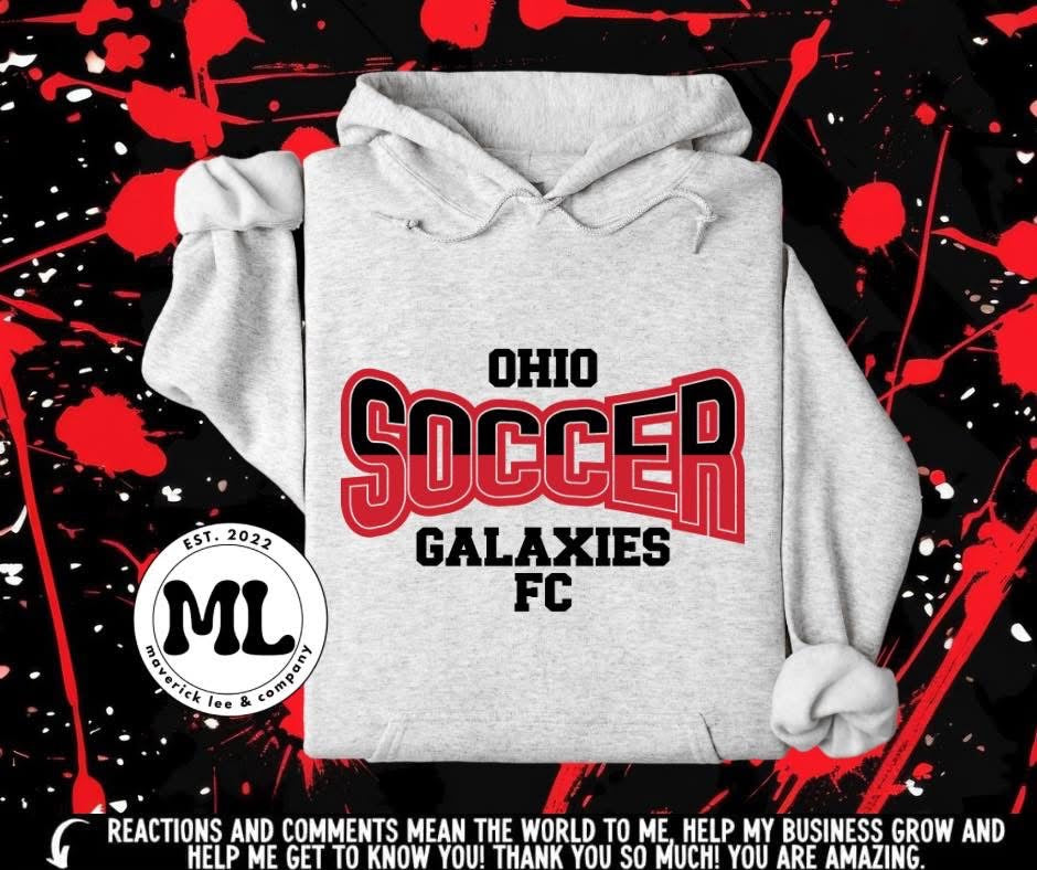 Ohio Galaxies soccer two tone