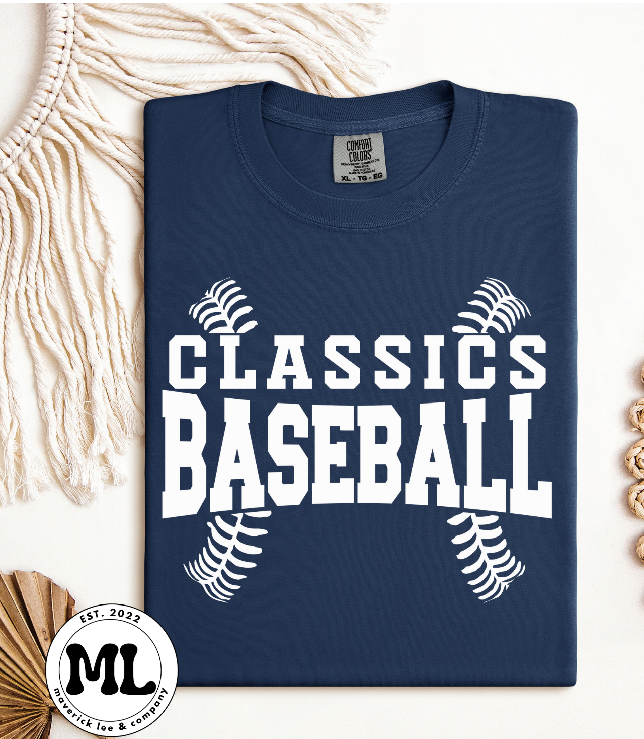 Dayton classics white baseball stitches