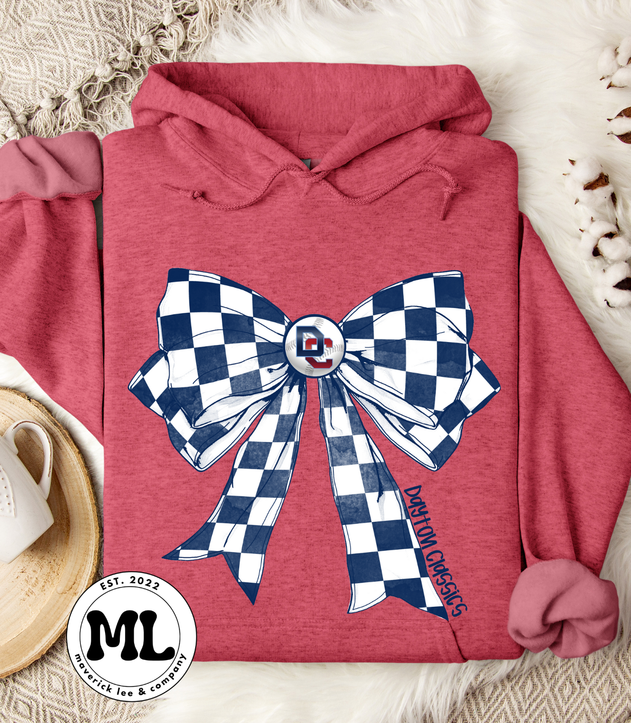Dayton classics checkered bow