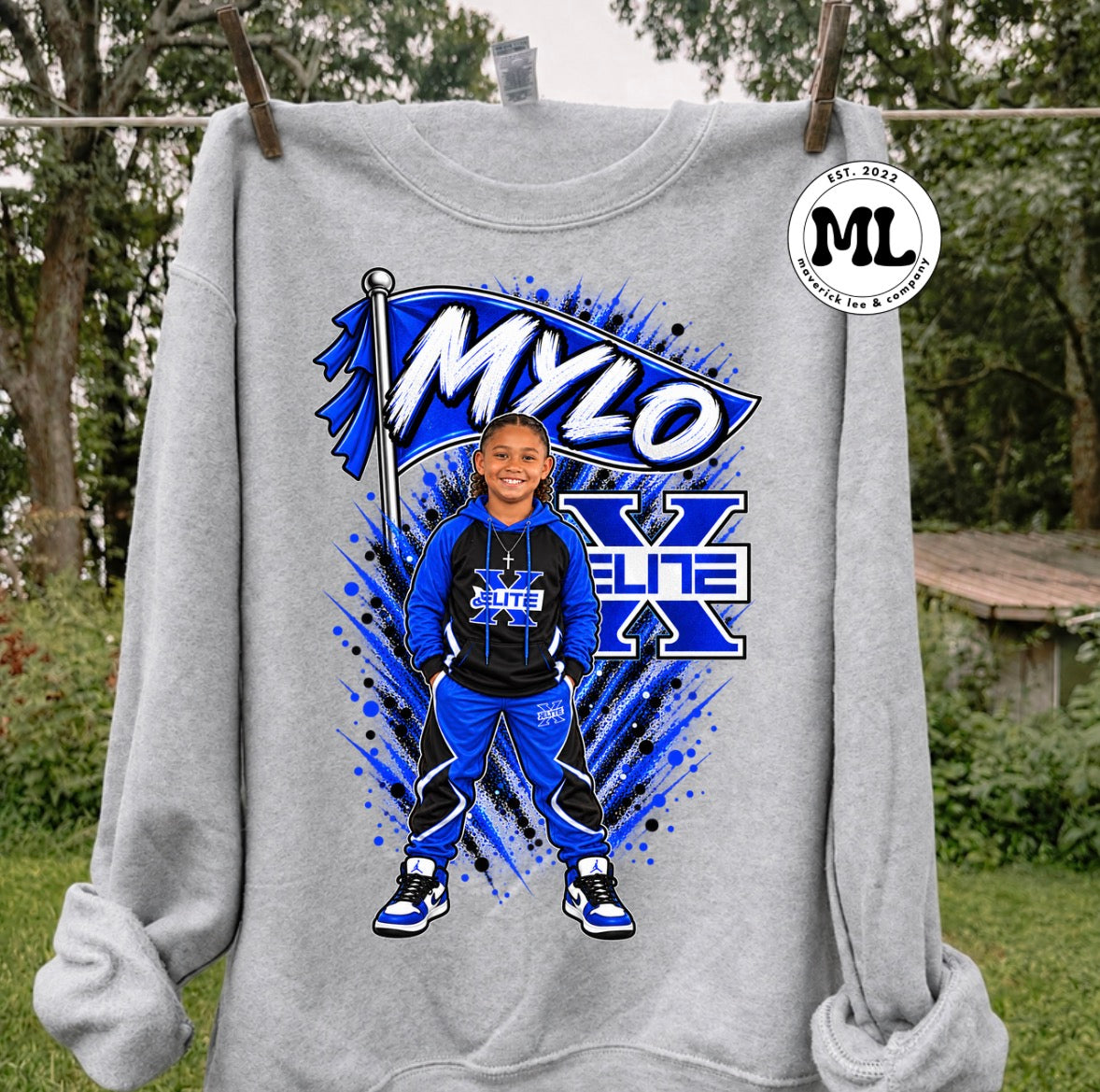 Denise Violet custom basketball listing