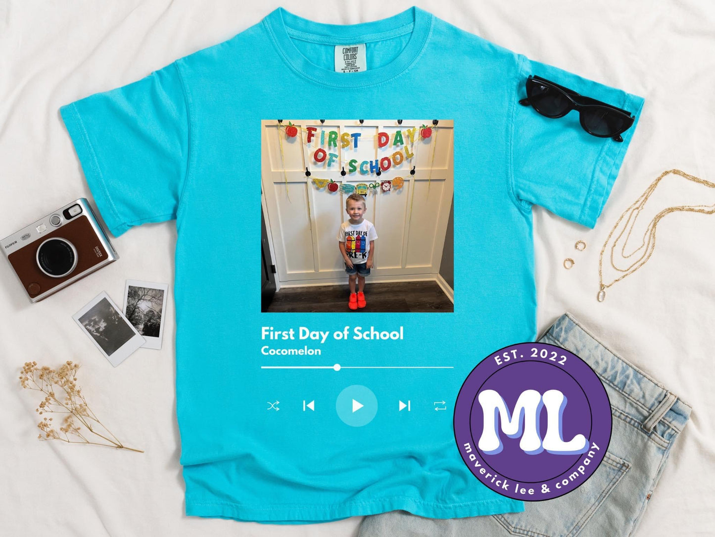 Custom song tee