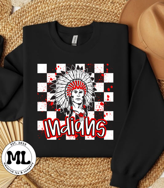 Stebbins Indians cheetah splash