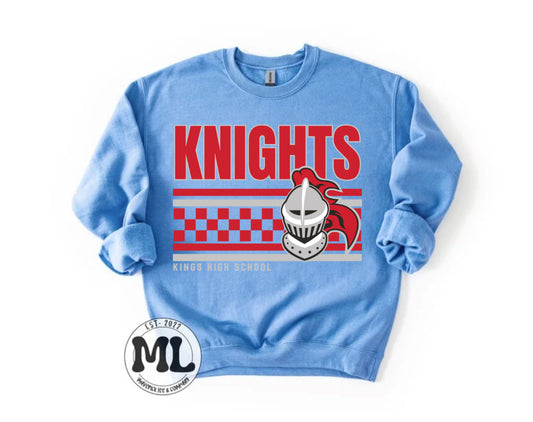 Kings Knights - multi checkered