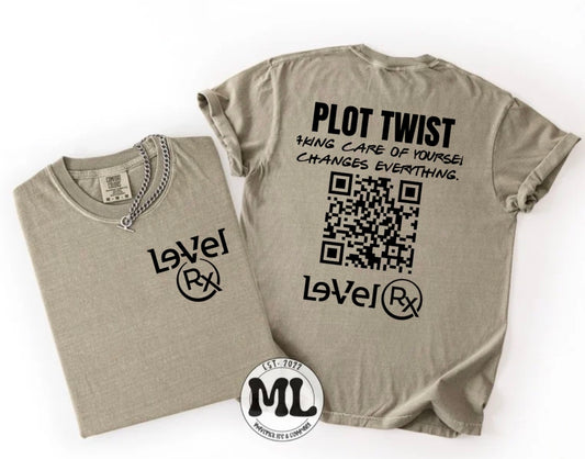 LVRX Custom - plot twist - BLACK FONT