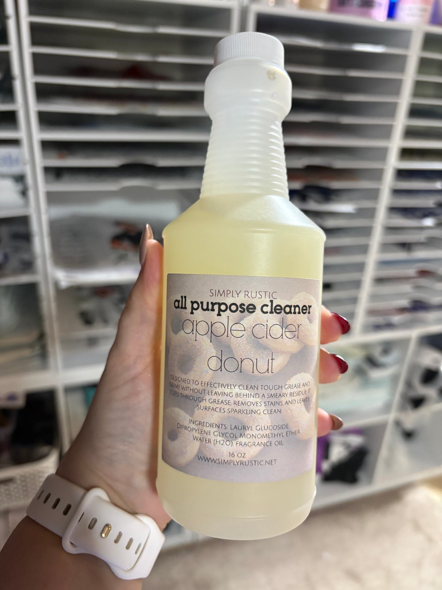 All purpose cleanerin stock – apple cider donut￼