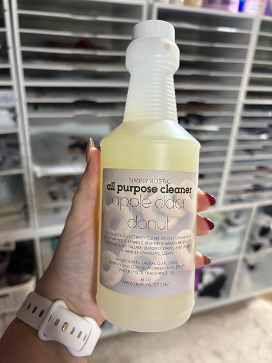All purpose cleanerin stock – apple cider donut￼