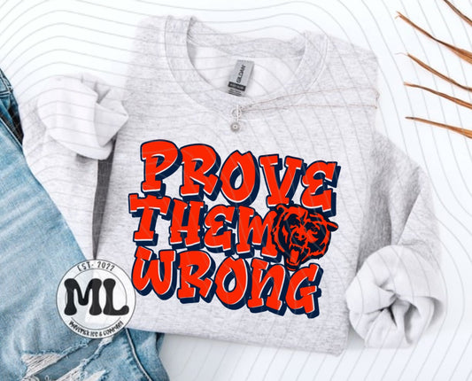 Bears Youth Football - prove them wrong