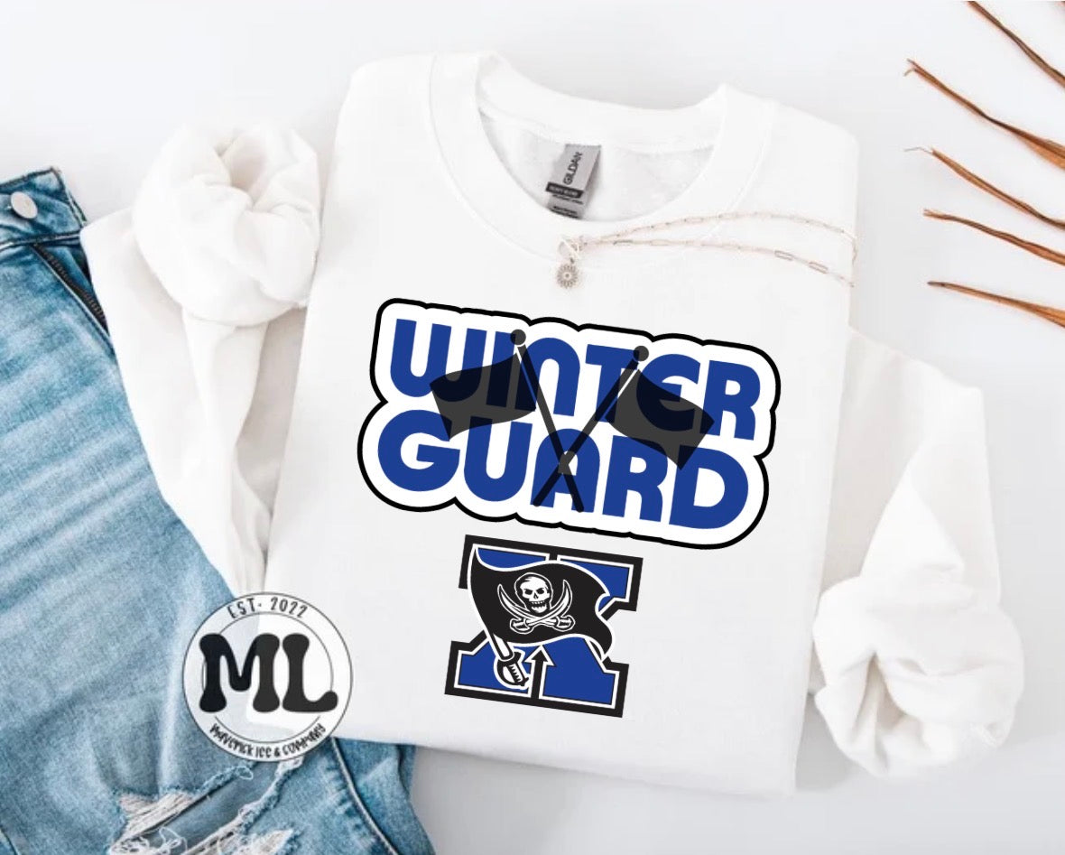Xenia Buccaneers winter guard collection
