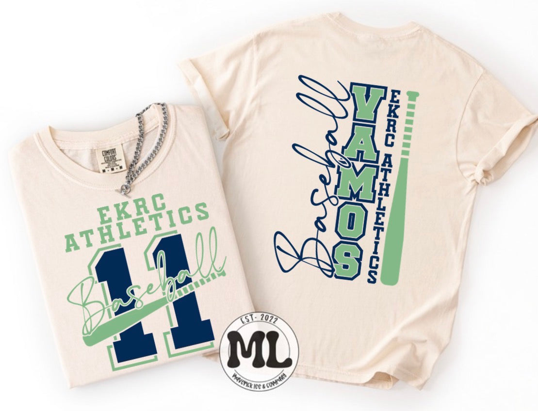 EKRC athletics custom front and back