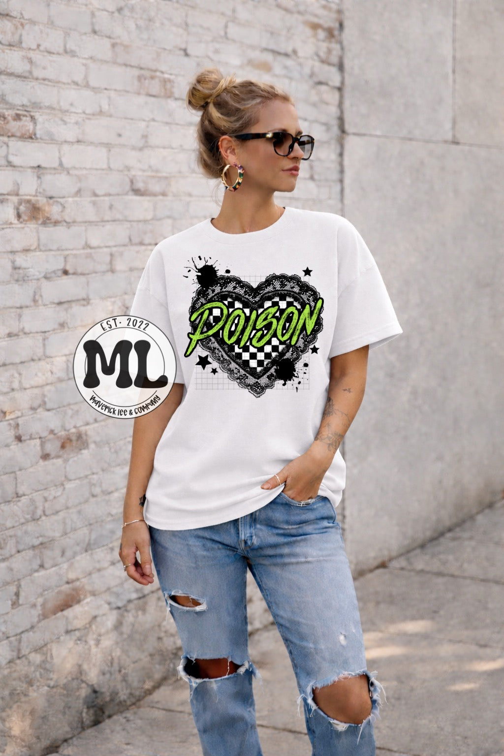 Black lace + green music collection