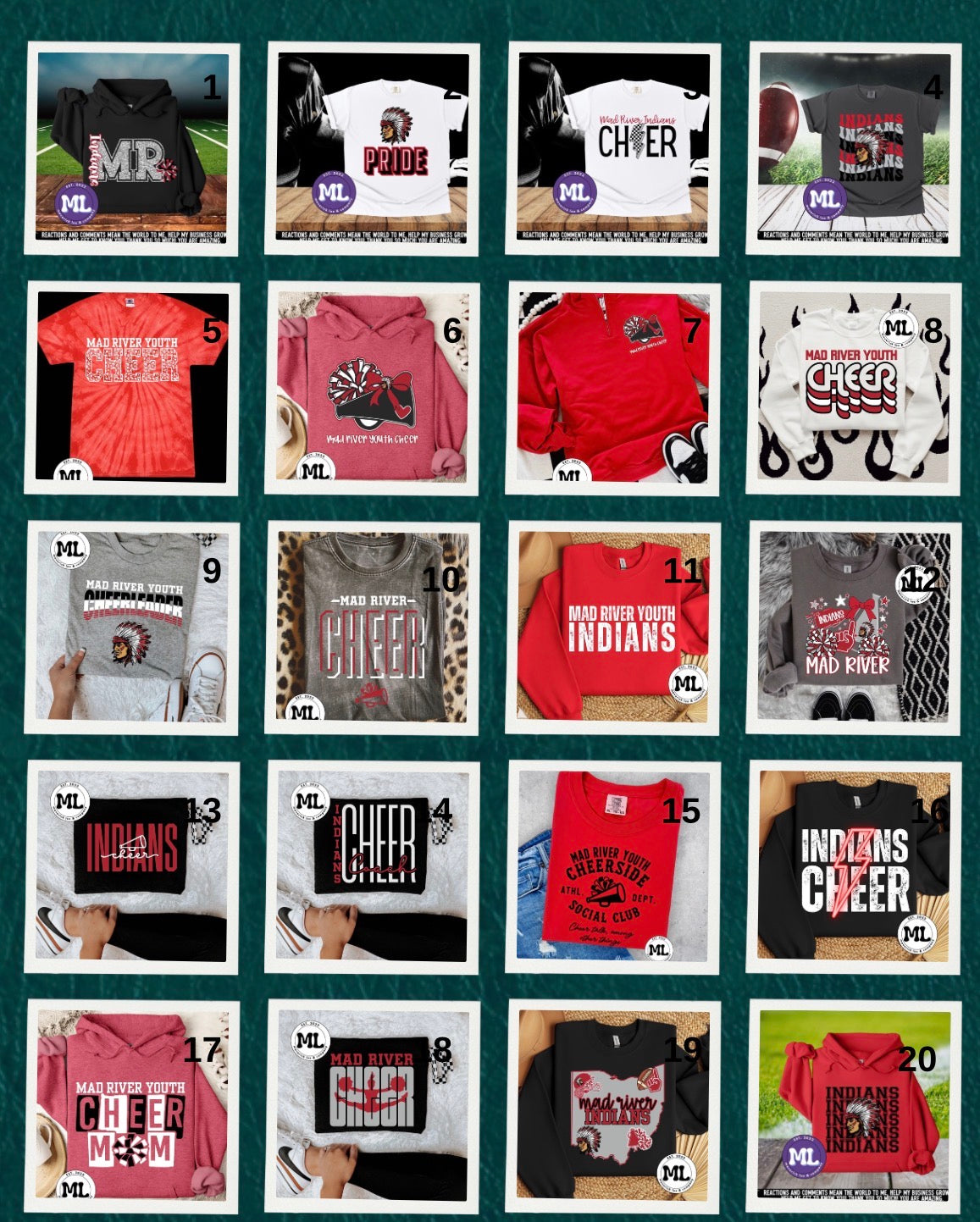 Mad River cheer Collection