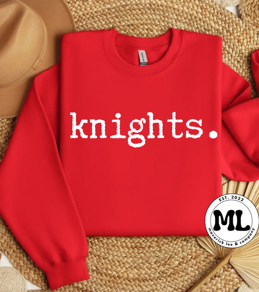 Greenon Knights typewriter