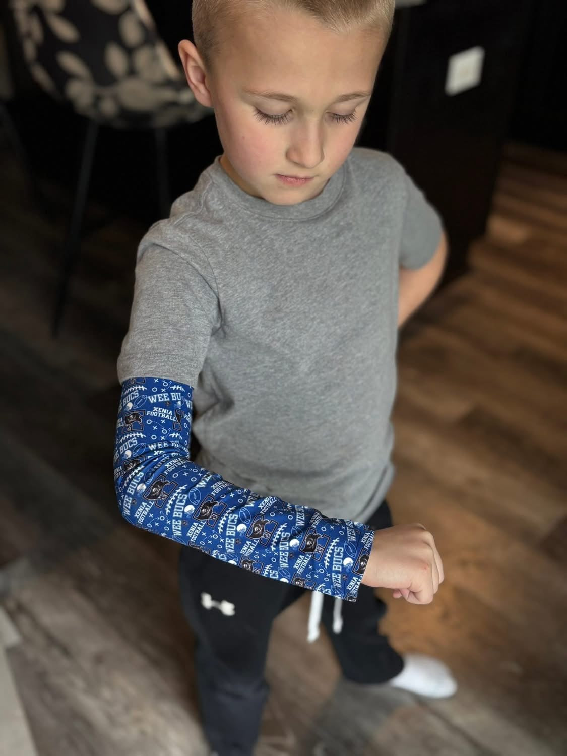 Wee Bucs arm sleeve - Blue
