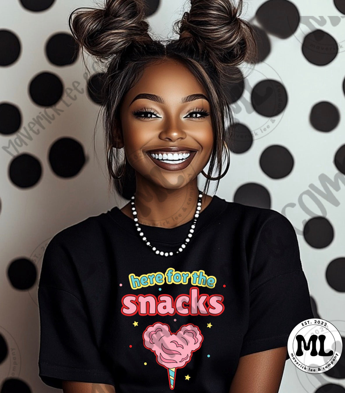 Here for the snacks simple