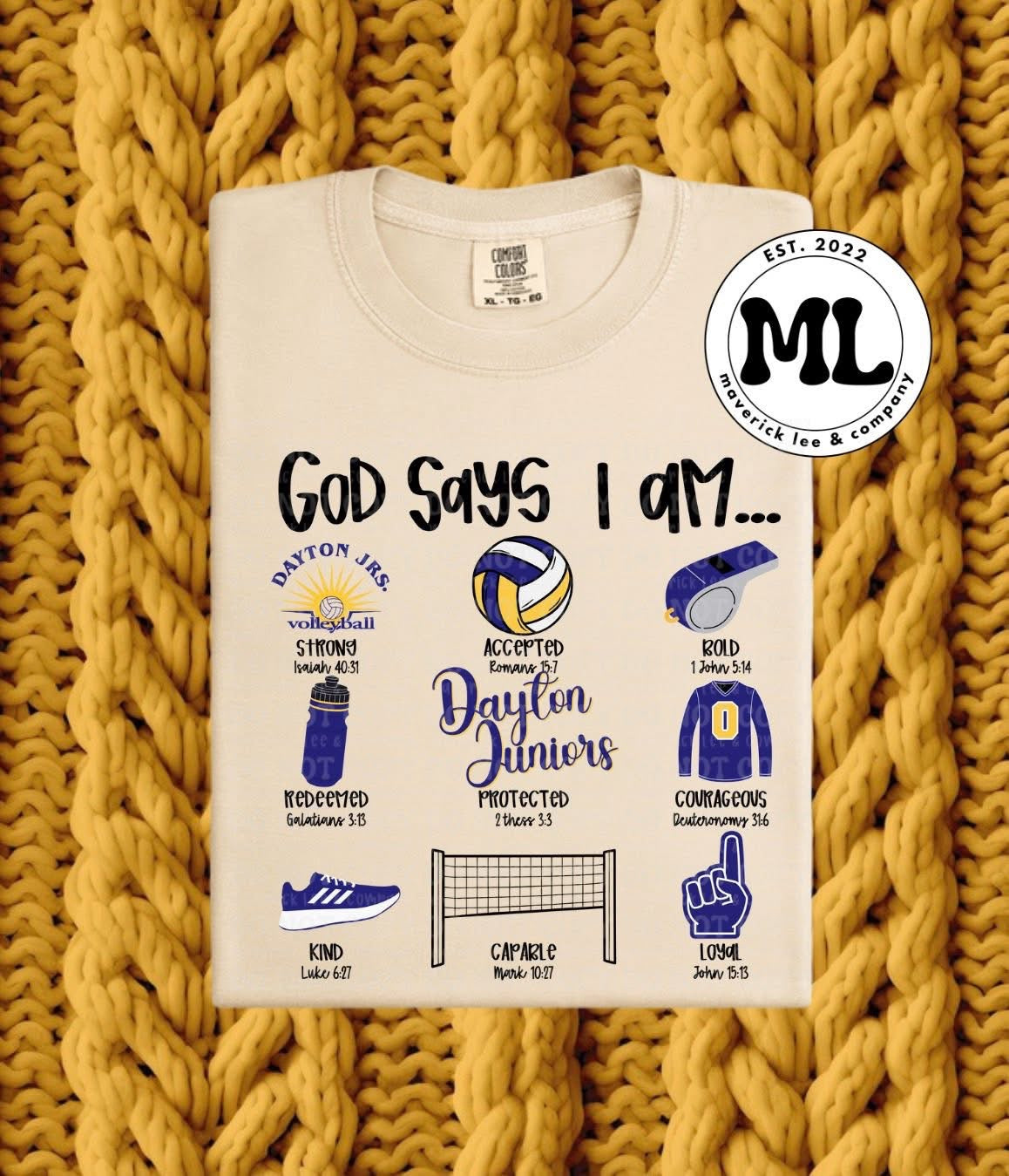 God says I am - Dayton Juniors Volleyball