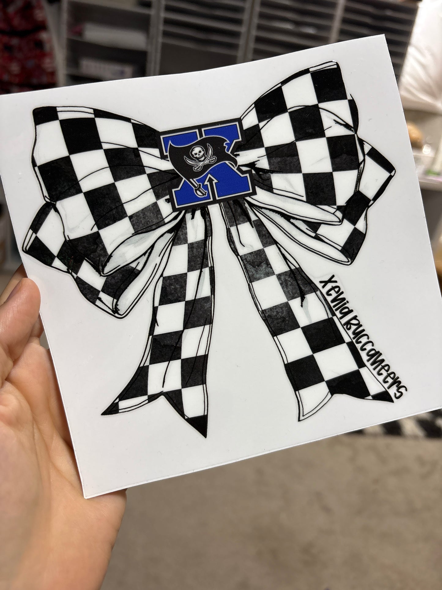 6 inch car decal in stock