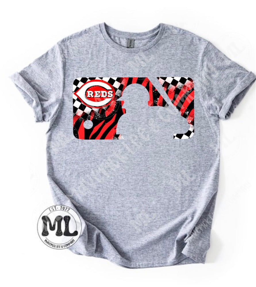 Zebra and checkered baseball collection