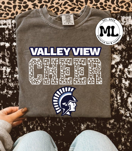 Valley View Spartans - cheetah cheer