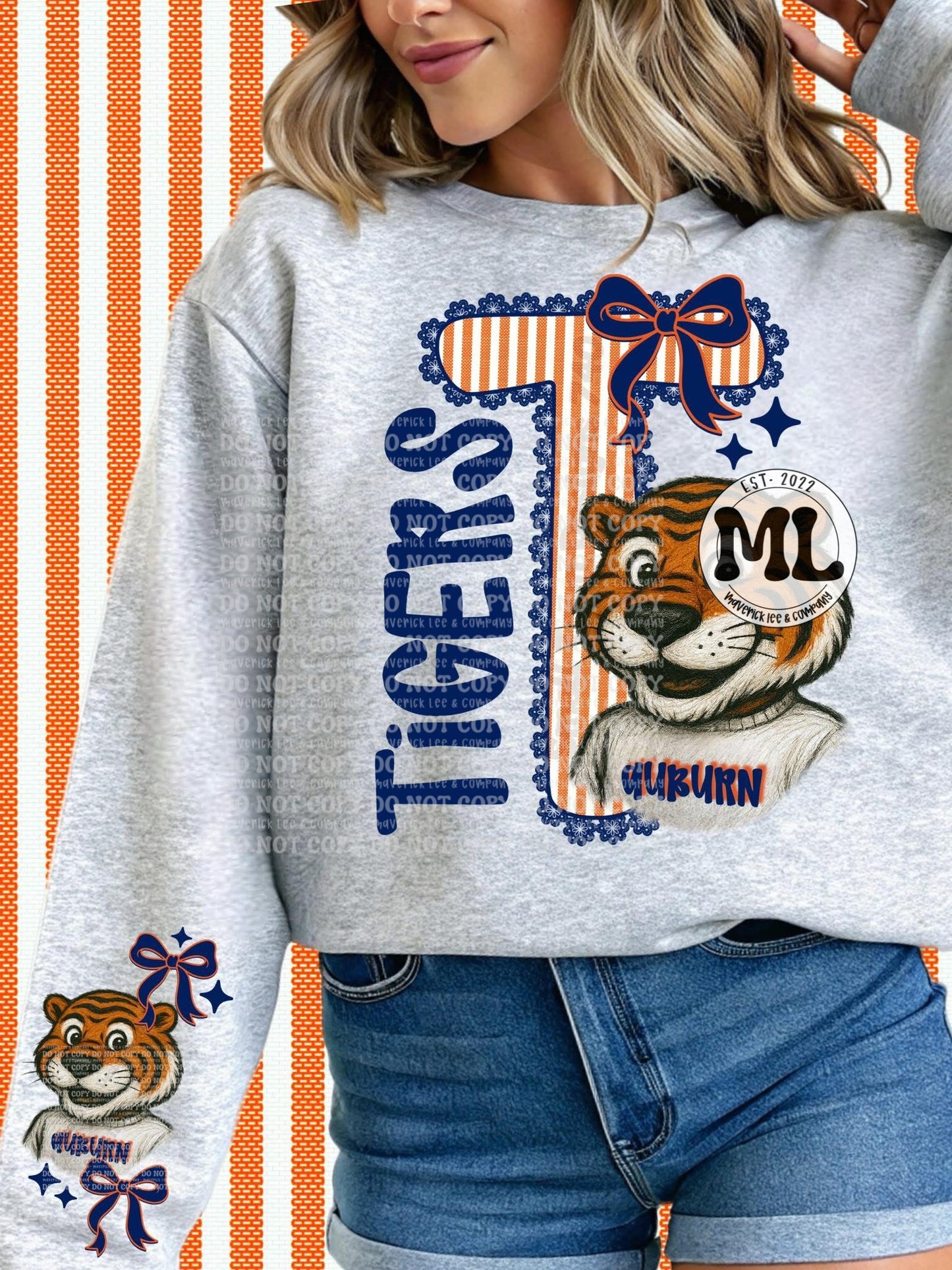 Seersucker football with sleeve collection