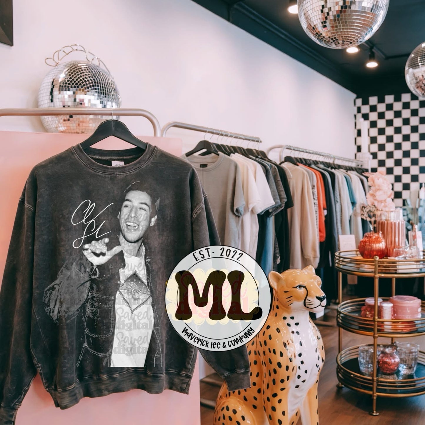 Halftone Collection - only on dark garments