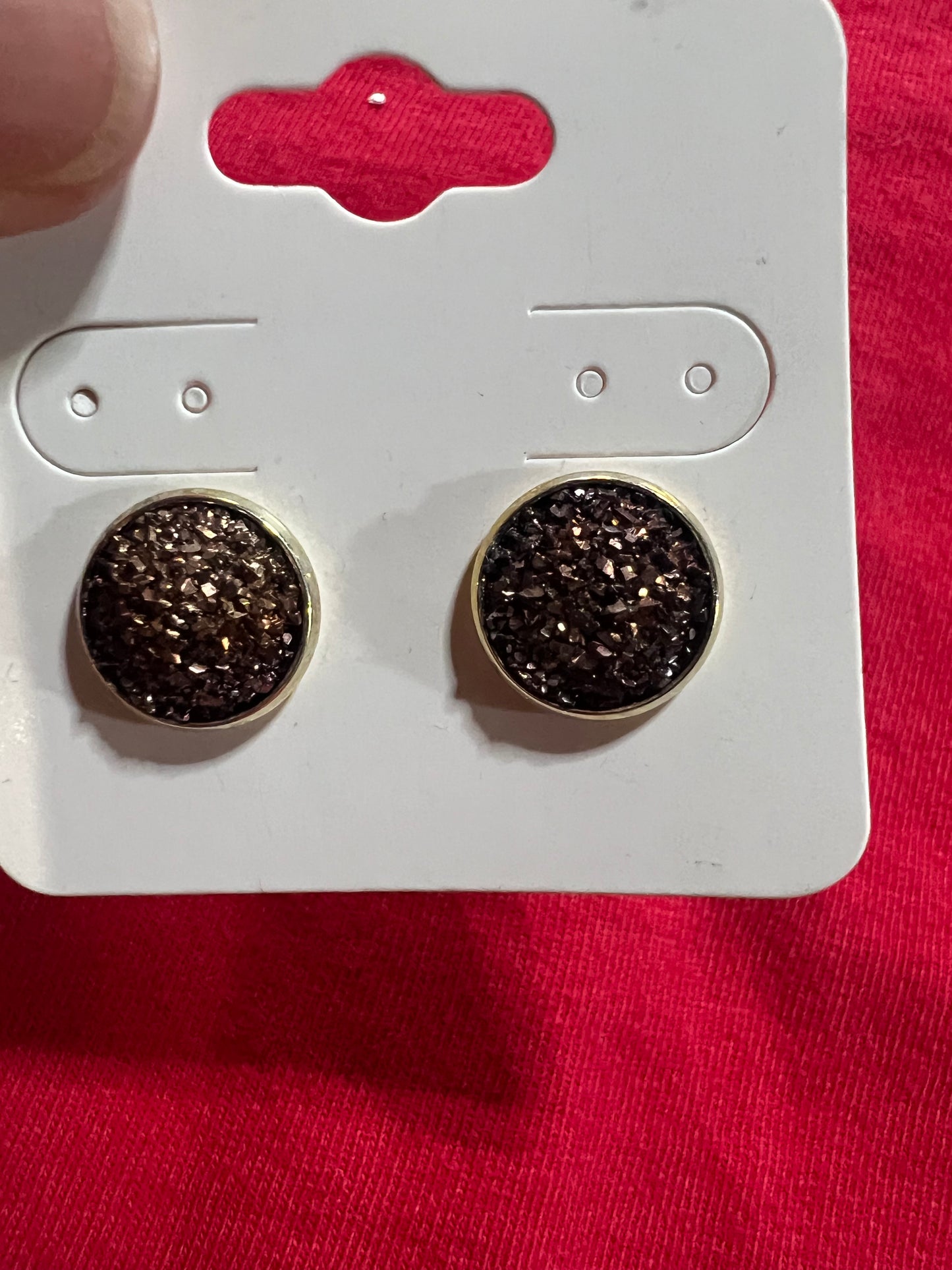 In stock earrings 12mm