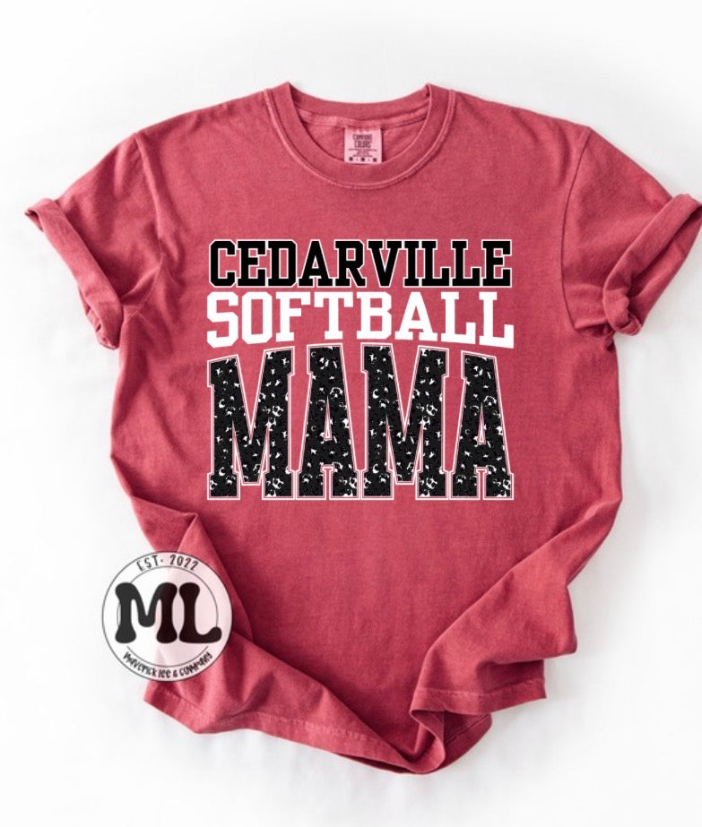 Cedarville Indians softball collection