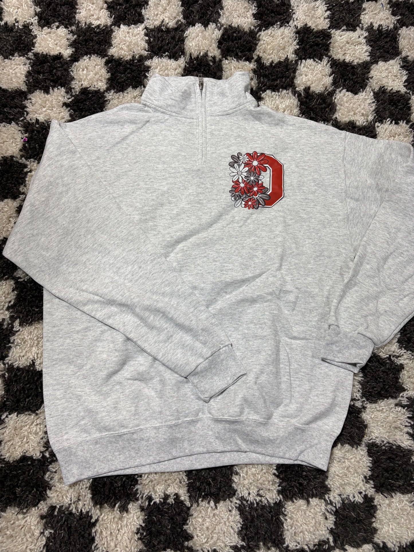 L quarter zip in stock