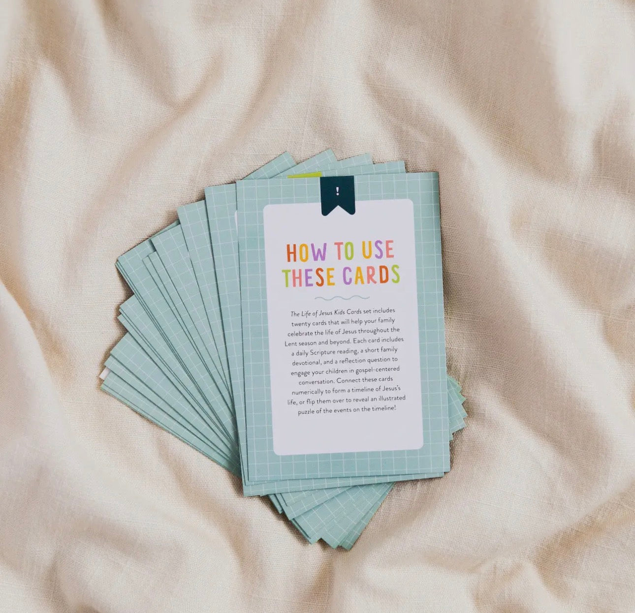 Life of Jesus kids card set