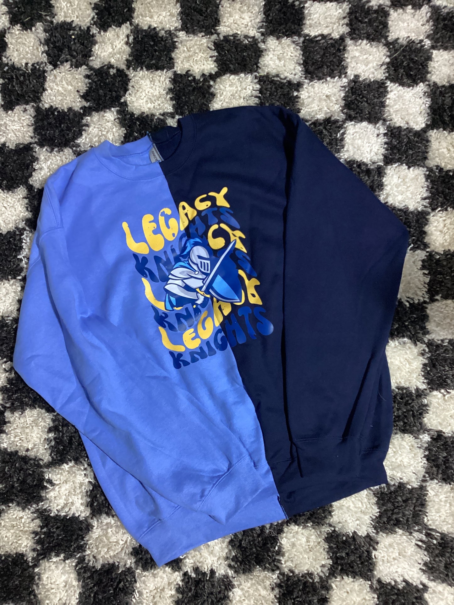 Large split sweatshirt legacy in stock