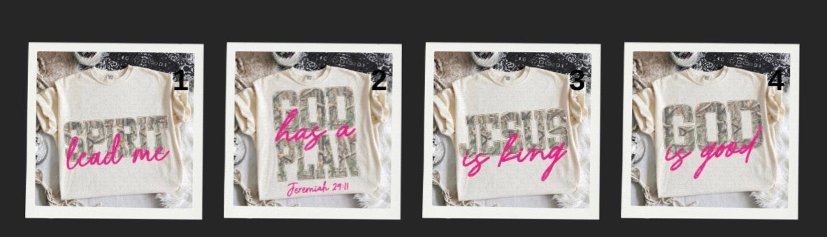 Camo Faith collection